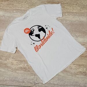 TIMELESS MIAMI PITBULL MR. WORLDWIDE CANT STOP US TEE SIZE LARGE